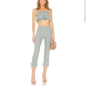 TULAROSA LEXI SET TASSEL PANTS & TANK XS XXS